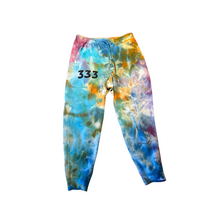  Personalized Watercolor Tie Dye Fleece Jogger in "Multiverse"