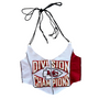 BBXDBB Upcycle "Division Champions" Fleece Corset-S/M