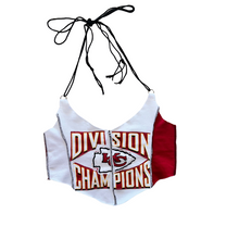  BBXDBB Upcycle "Division Champions" Fleece Corset-S/M